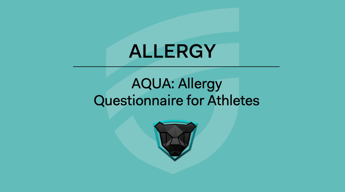 ALLERGY - AQUA: Allergy Questionnaire for Athletes