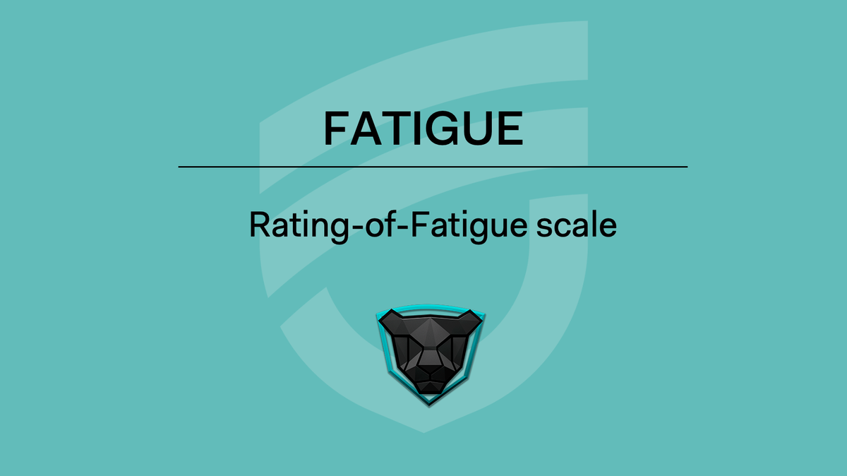 FATIGUE - Rating-of-Fatigue scale